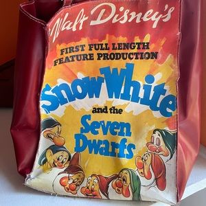 Vintage Disney Snow White and the Seven Dwarves Tote Bag